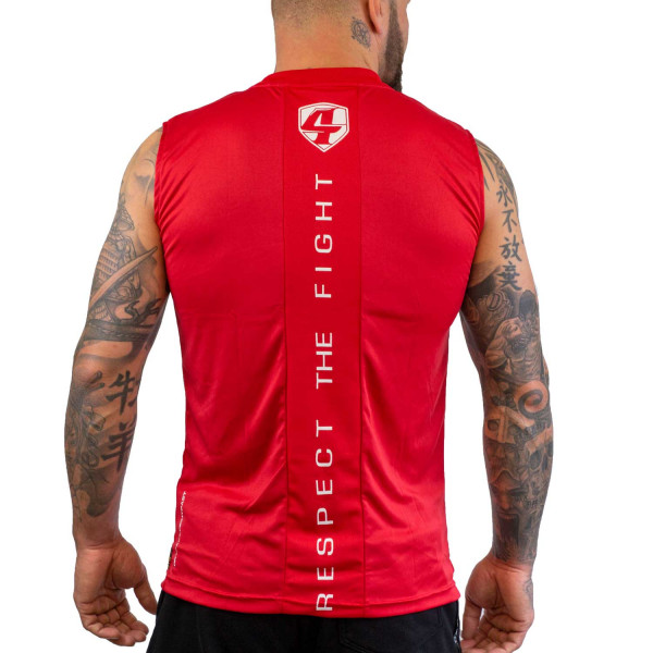 TANK TOP TRAINING SHIRT ‘RESPECT THE FIGHT’